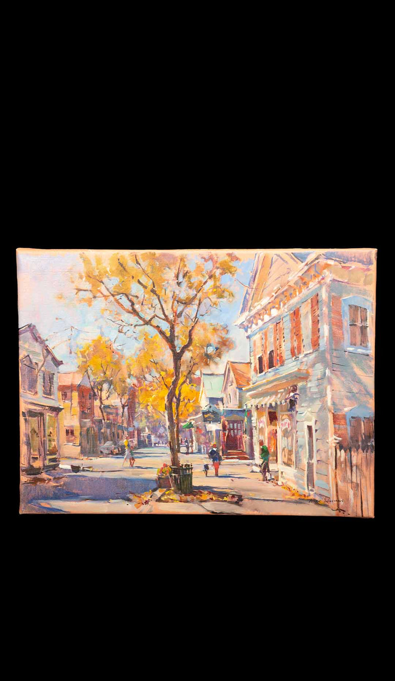 Oil on Canvas Of Millbrook by Peter Williams