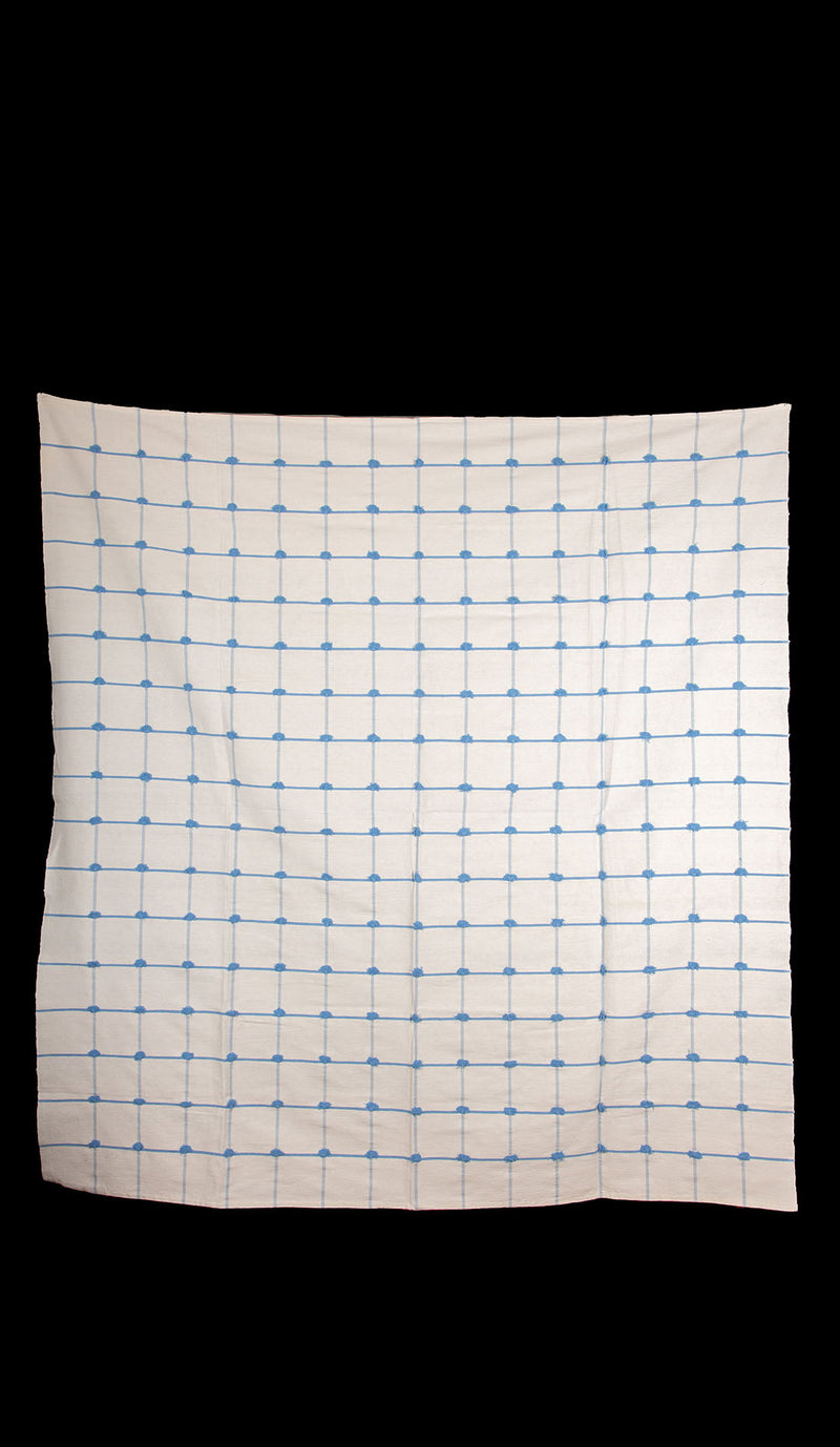 Tablecloth, Blue Pom-Pom