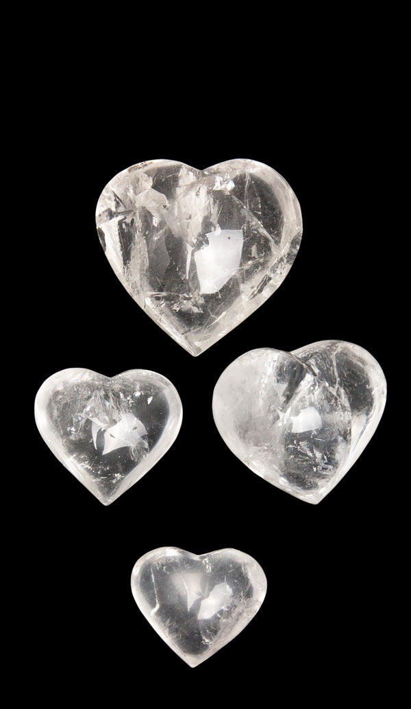 Rock Crystal Heart