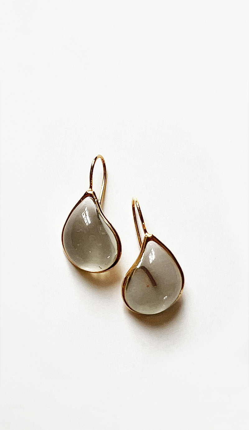 Loulou de la Falaise Teardrop Earrings, Cloud