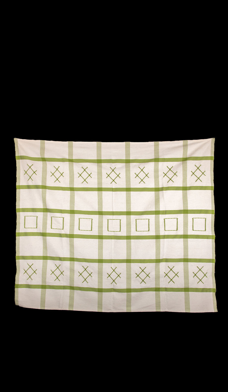 Tablecloth, Green Check