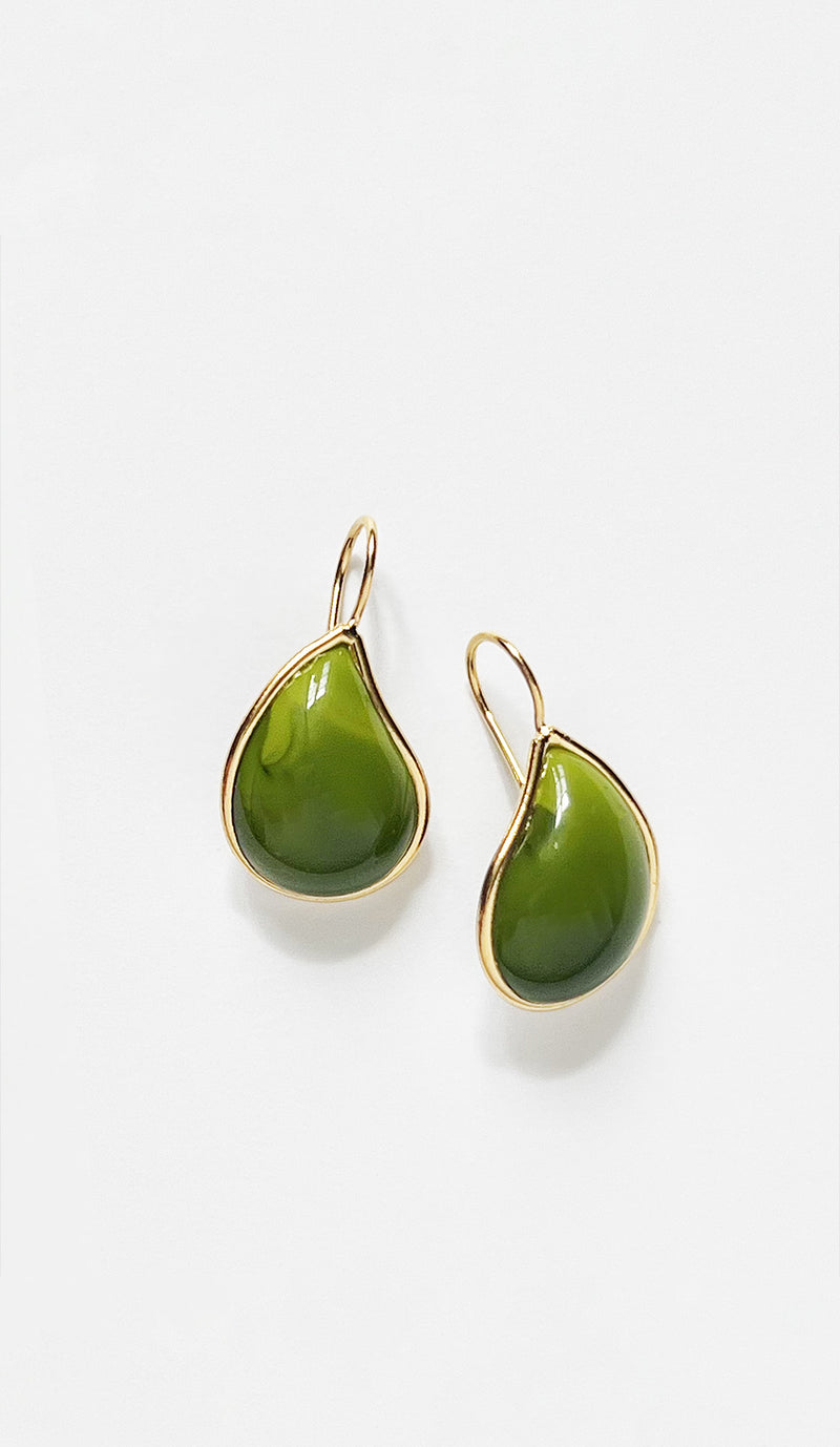 Loulou de la Falaise Teardrop Earrings, Ivy