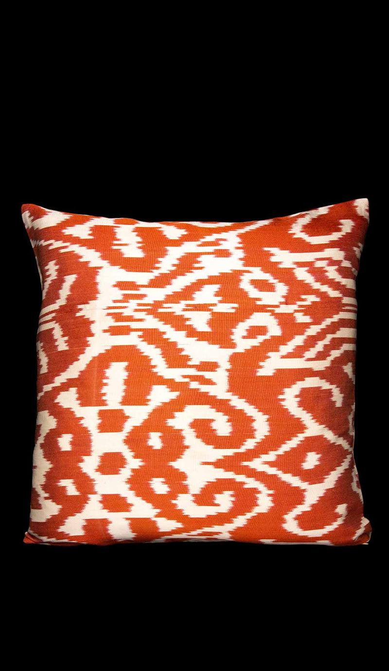 Ikat Pillowcover, Orange