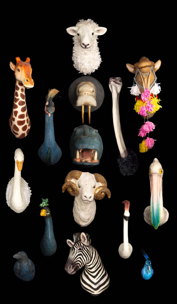 Papier-mâché Animals