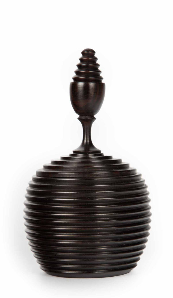 Turned Ebony Vessel IV