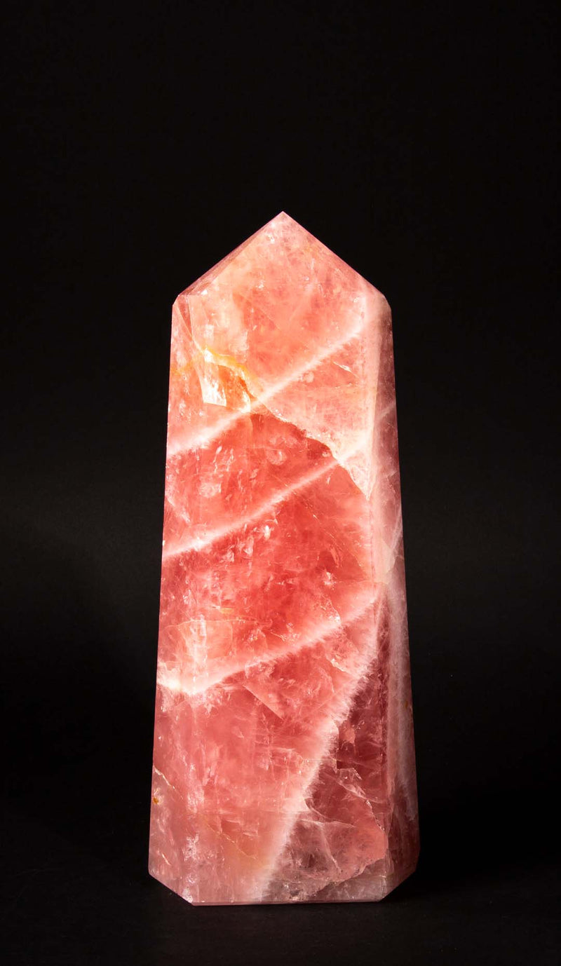 Rose Quartz Point, 12"