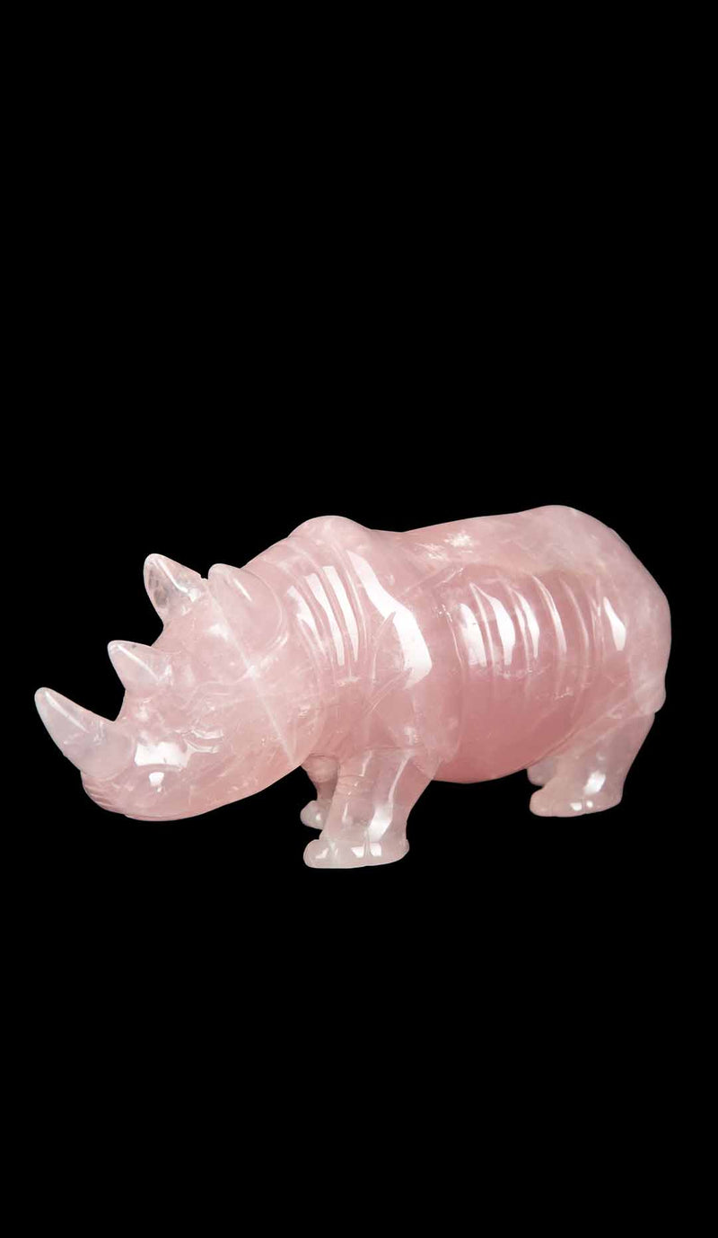 Rose Quartz Rhino