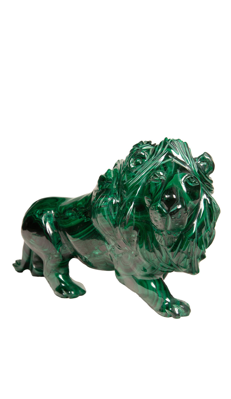 Large Malachite Lion