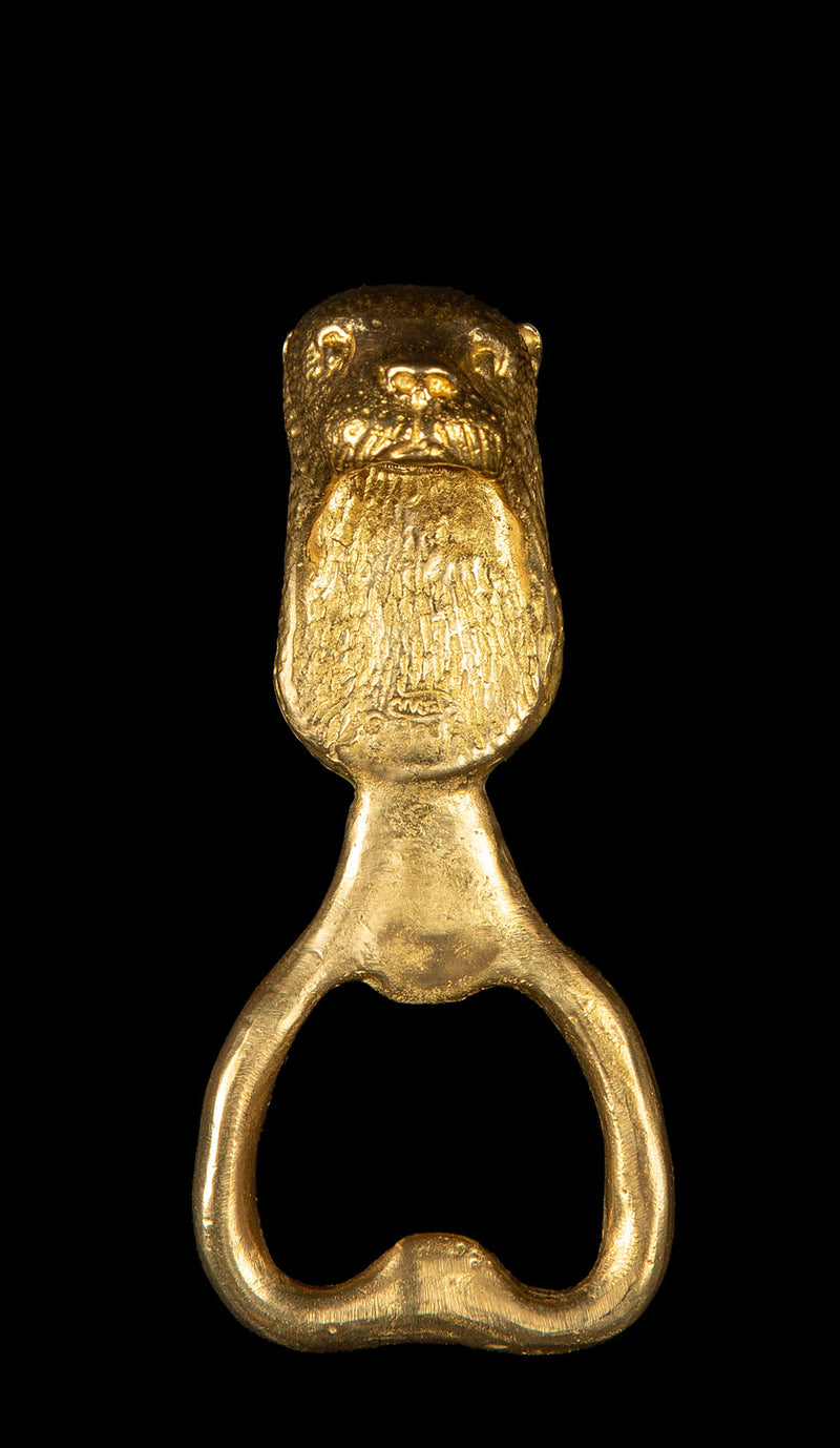 Brass Otter Bottle Opener
