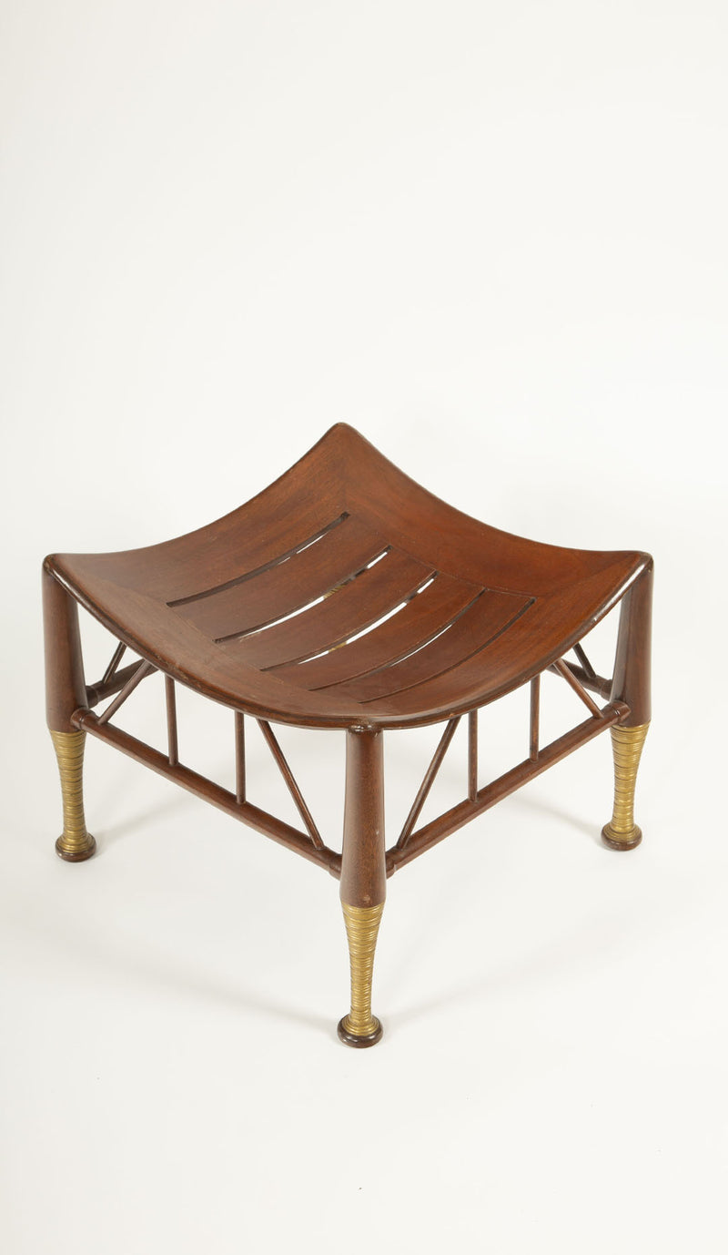 The Sculpted Thebes Stool