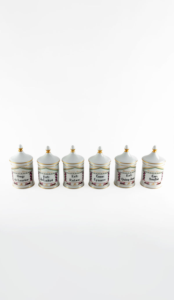 19th Century Apothecary Jars
