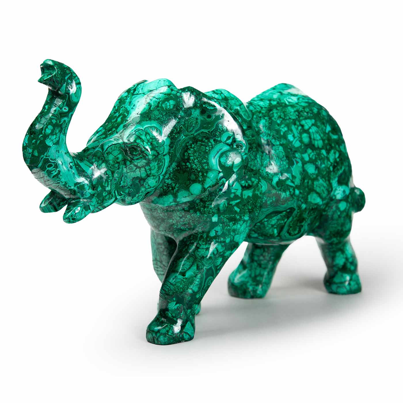 Malachite Elephant | Creel and Gow