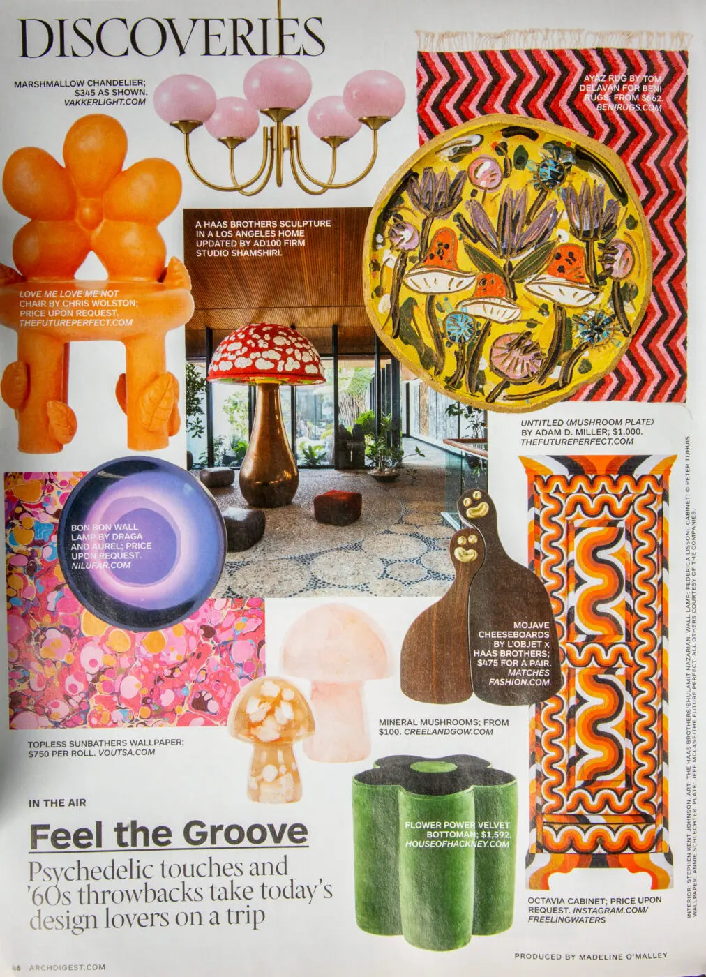 Architectural Digest | Discoveries - Feel the Groove