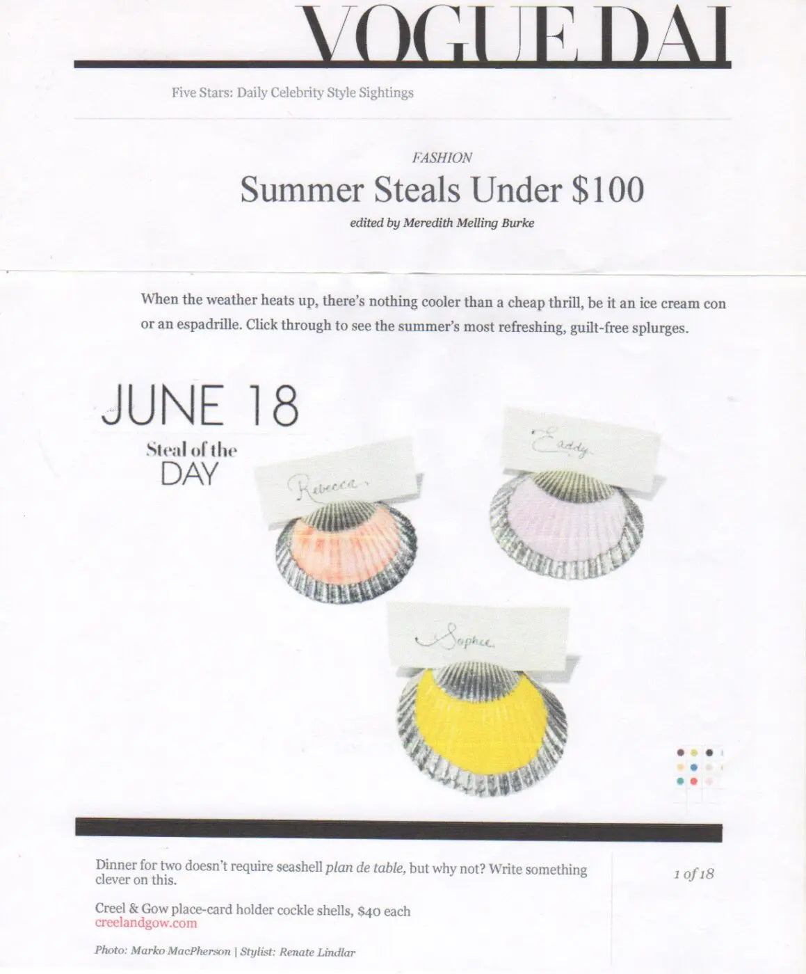 June 19, 2013 "Steal of the Day!"