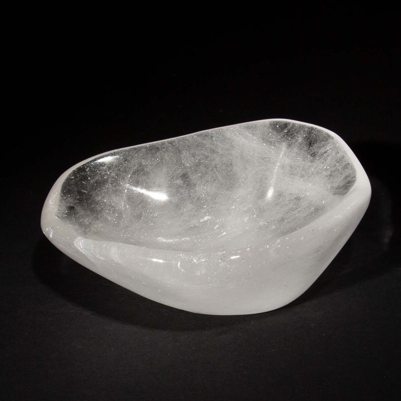 Rock Crystal Vide Poche, 6"
