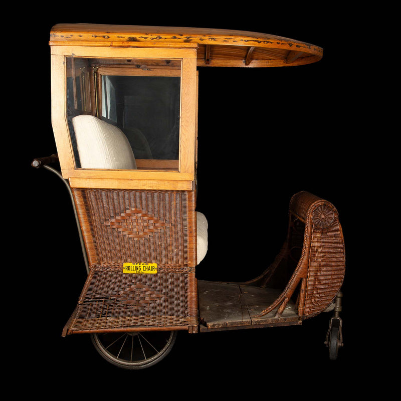Vintage Ocean Rolling Chair Co. Inc. Boardwalk Cart: A Timeless Seaside Treasure