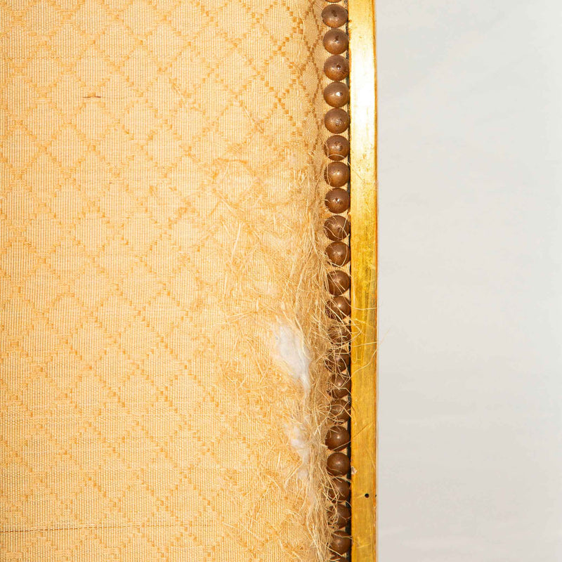 Fine French Empire Carved and Giltwood Méridienne, Circa 1810–1820
