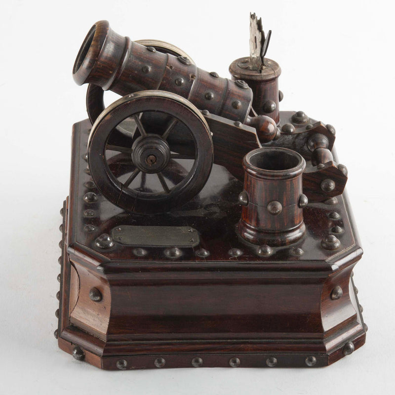Ready, Aim, Light: Novelty Cannon Cigar Box