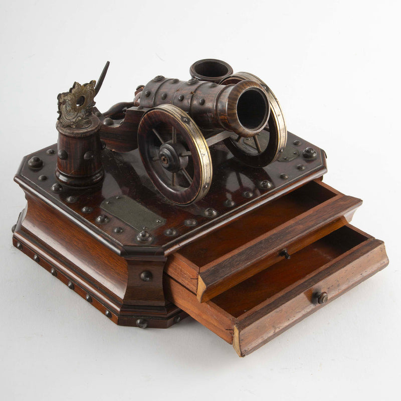 Ready, Aim, Light: Novelty Cannon Cigar Box