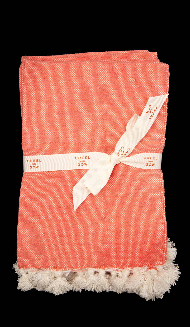 Coral Cotton Napkin, Set of 6
