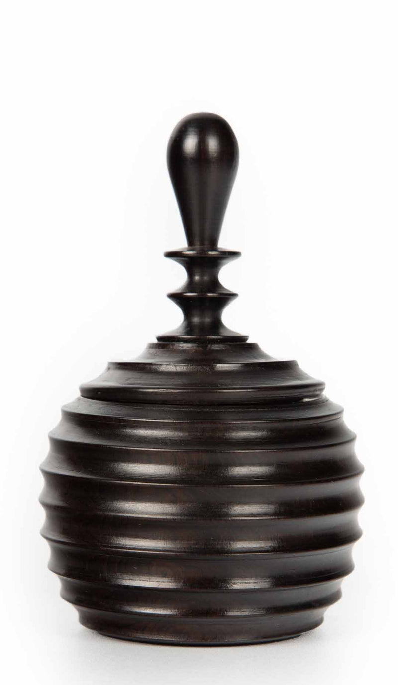 Turned Ebony Vessel