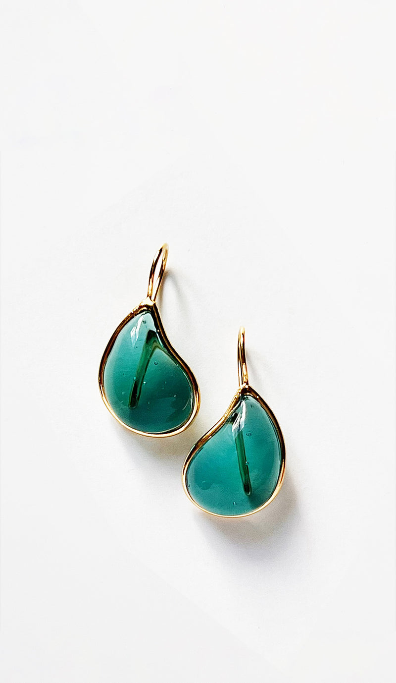 Loulou de la Falaise Teardrop Earrings, Lagoon