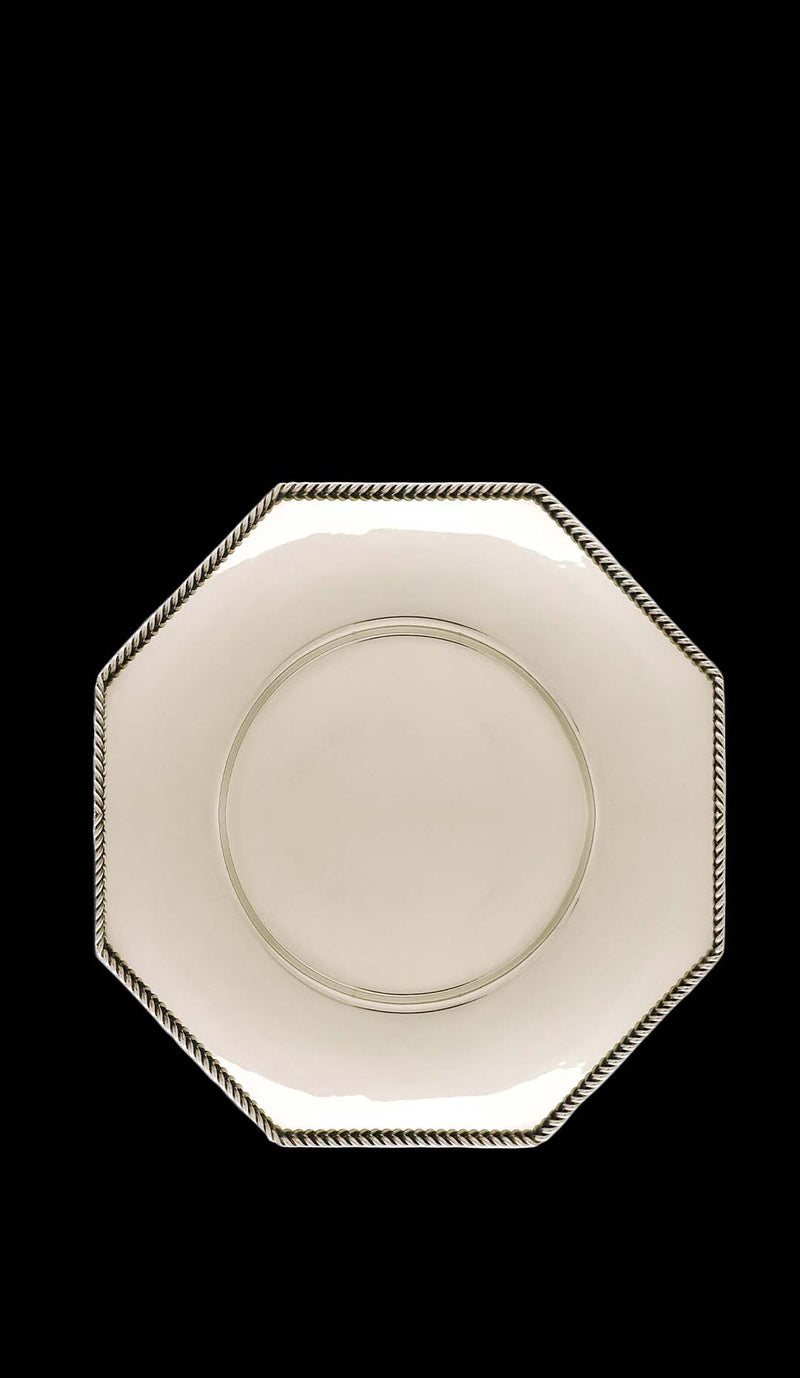 Octagon Maillechort Charger