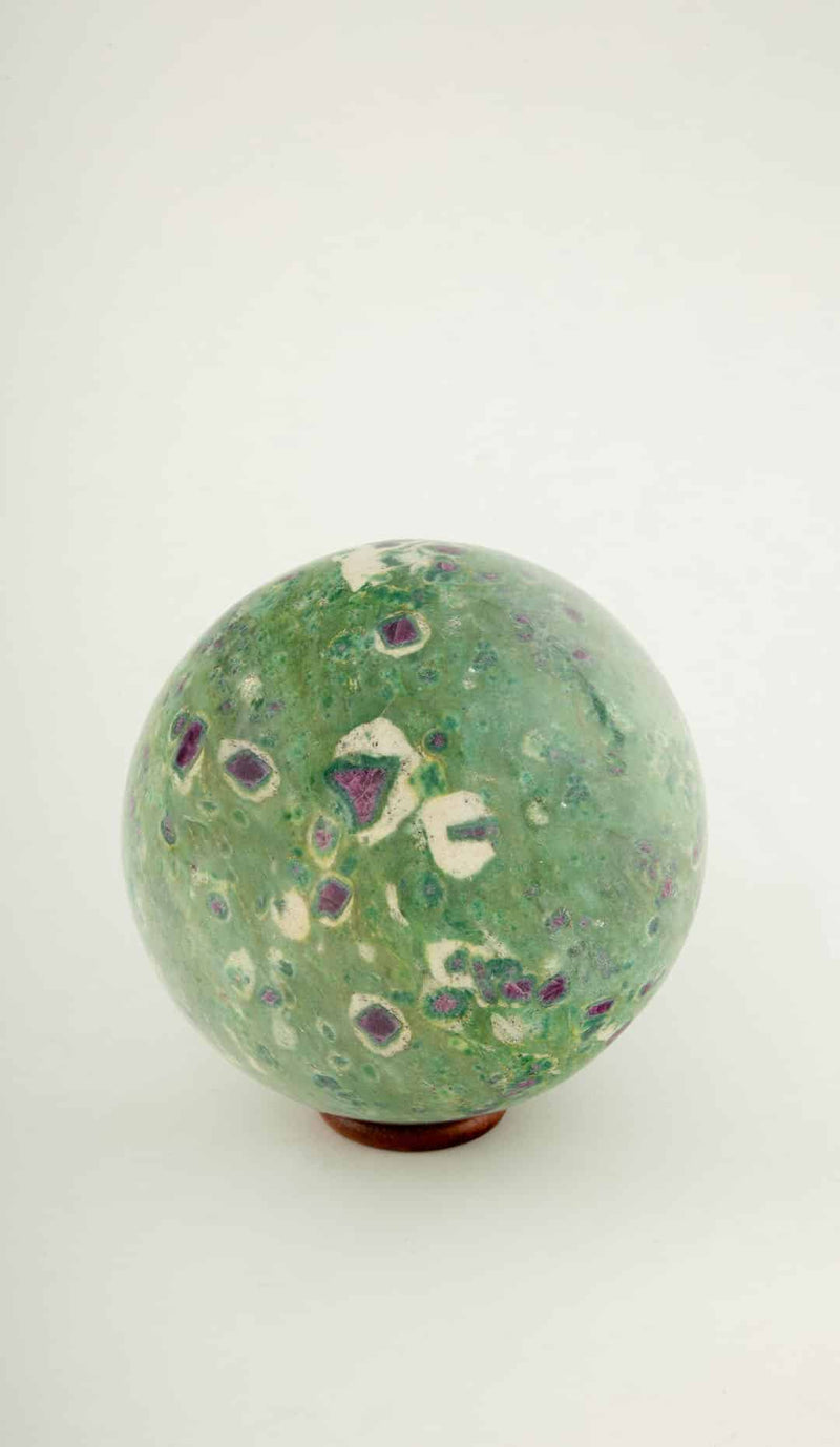 Ruby in Fuchsite Sphere, 5.5"