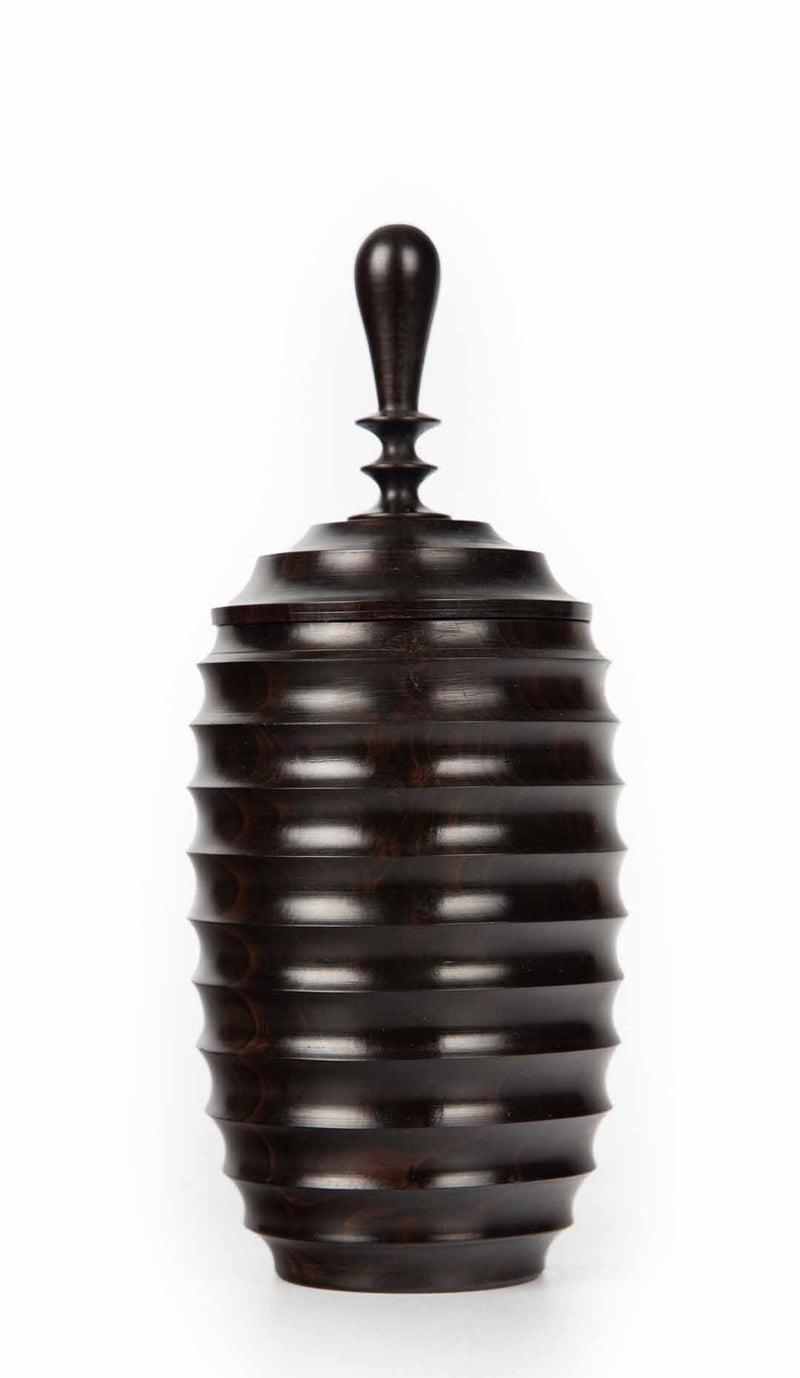 Turned Ebony Vessel