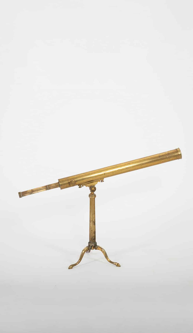 19th-Century French Maritime Telescope by Biette à Lyon