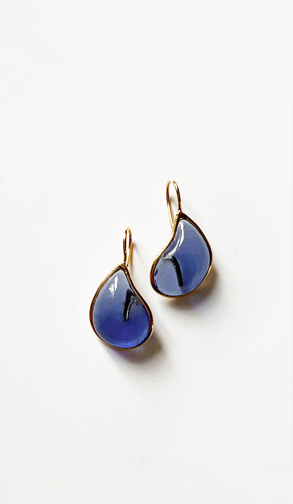 Loulou de la Falaise Teardrop Earrings, Mykonos