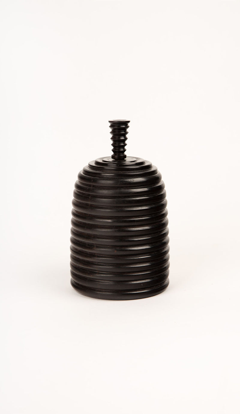 Turned Ebony Vessel