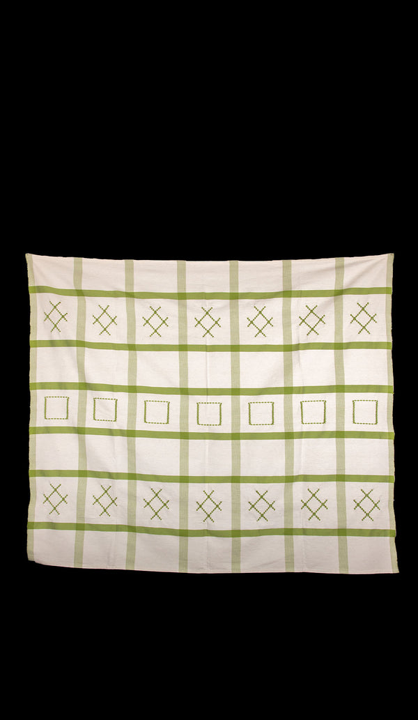 Tablecloth, Green Check
