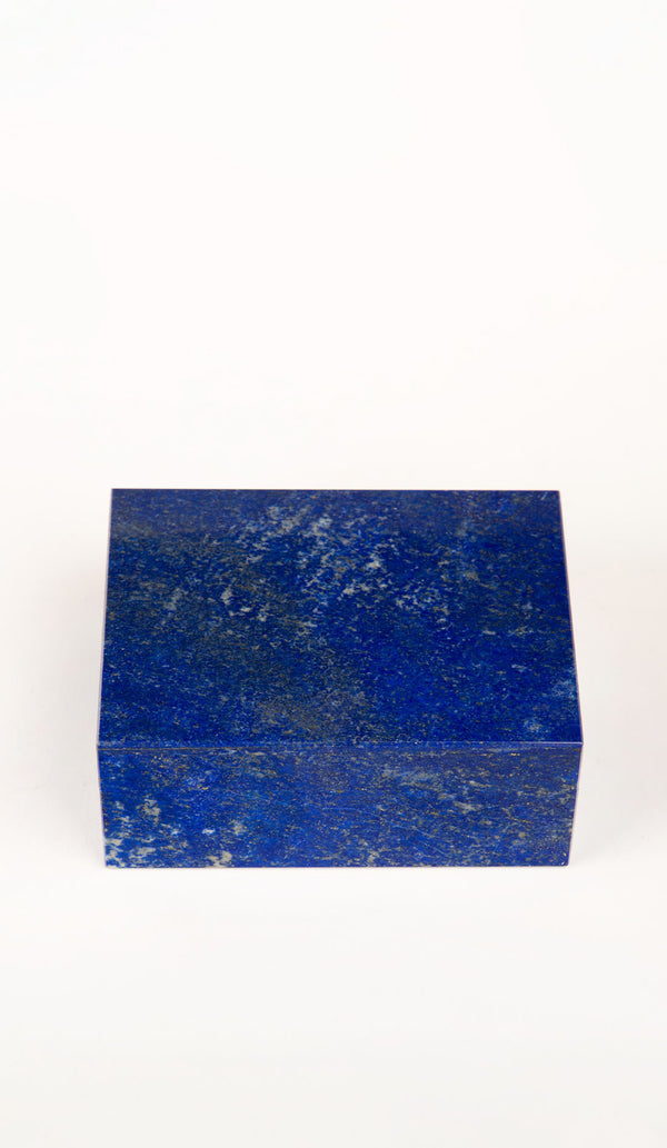 Lapis Lazuli Hinged Box, 4"