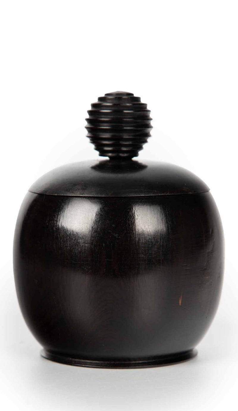Turned Ebony Vessel