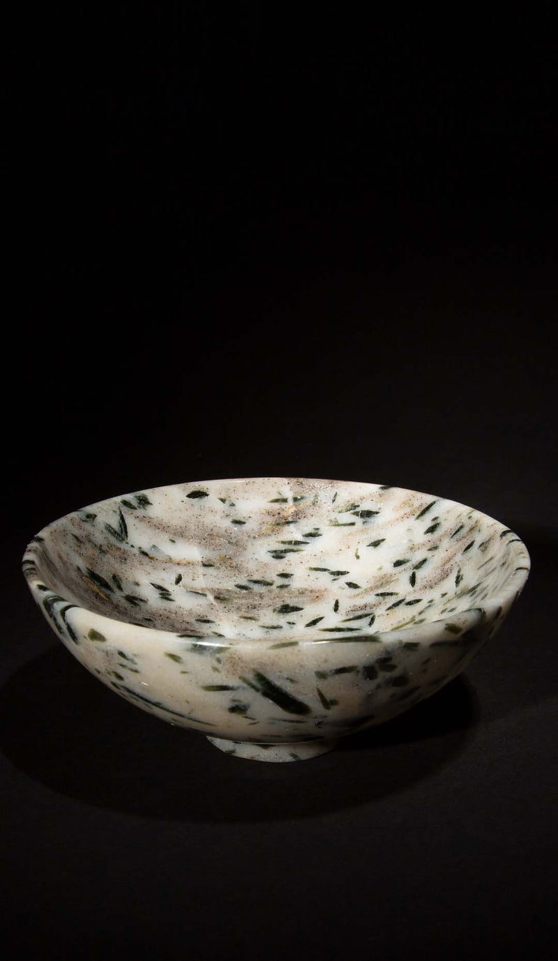 Tourmaline Quartz Bowl, 6"