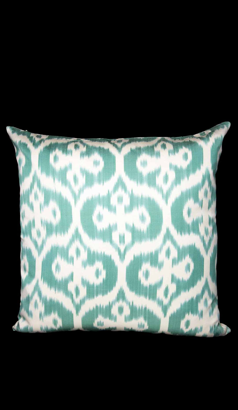 Ikat Pillowcover, Teal