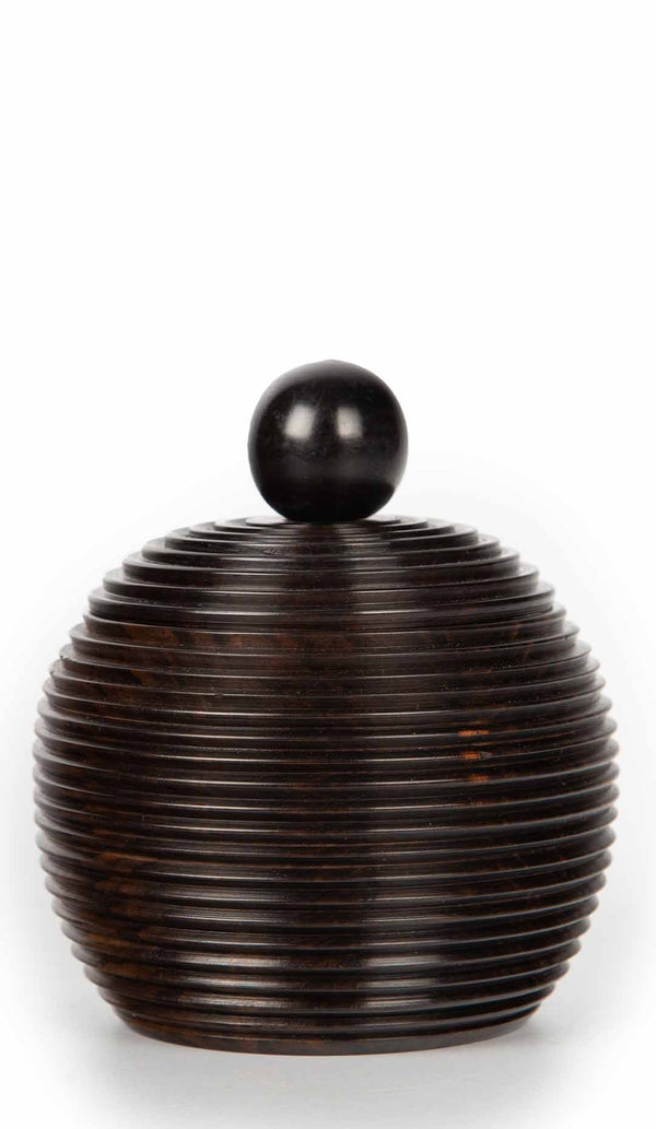 Turned Ebony Vessel