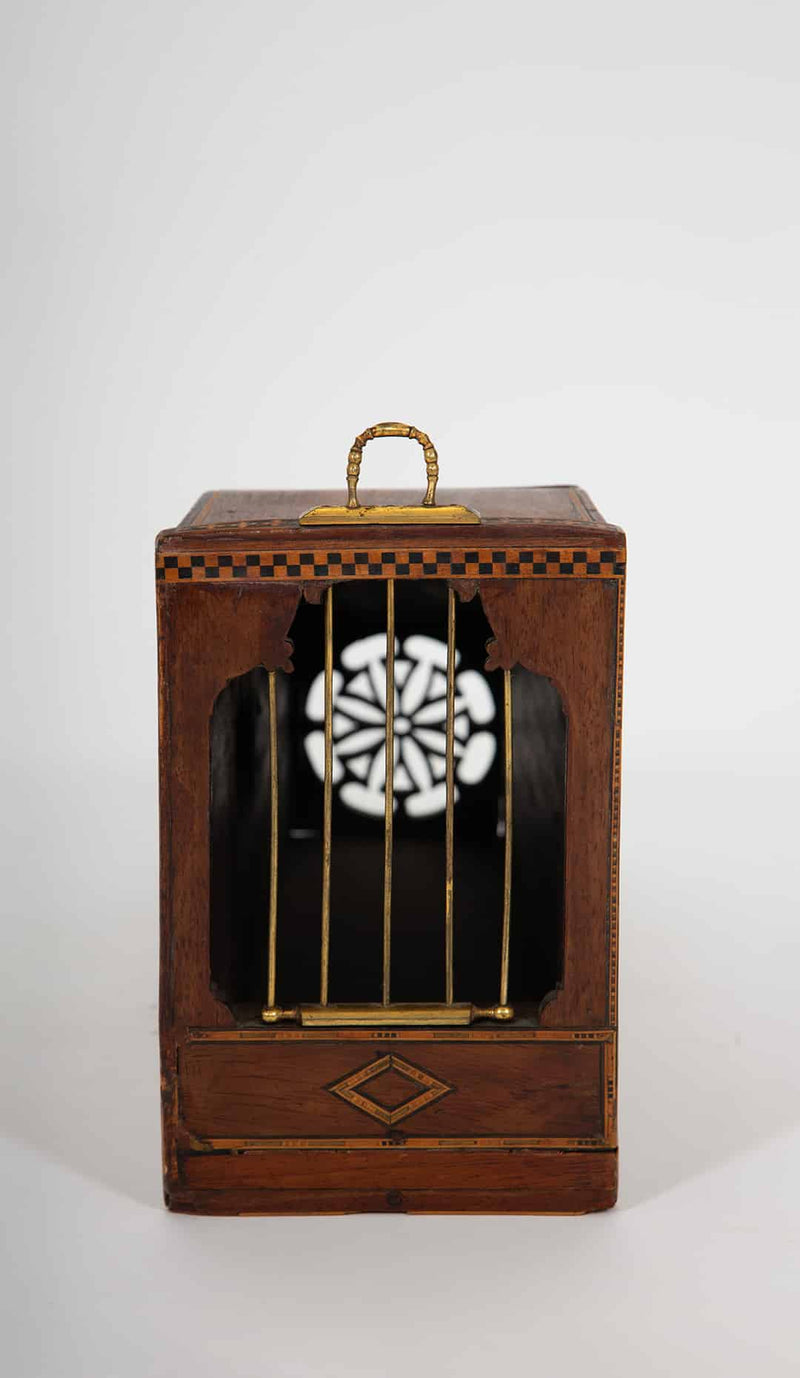 Carried on the Wing: 19th Century Travelers Bird Case with Brass Components