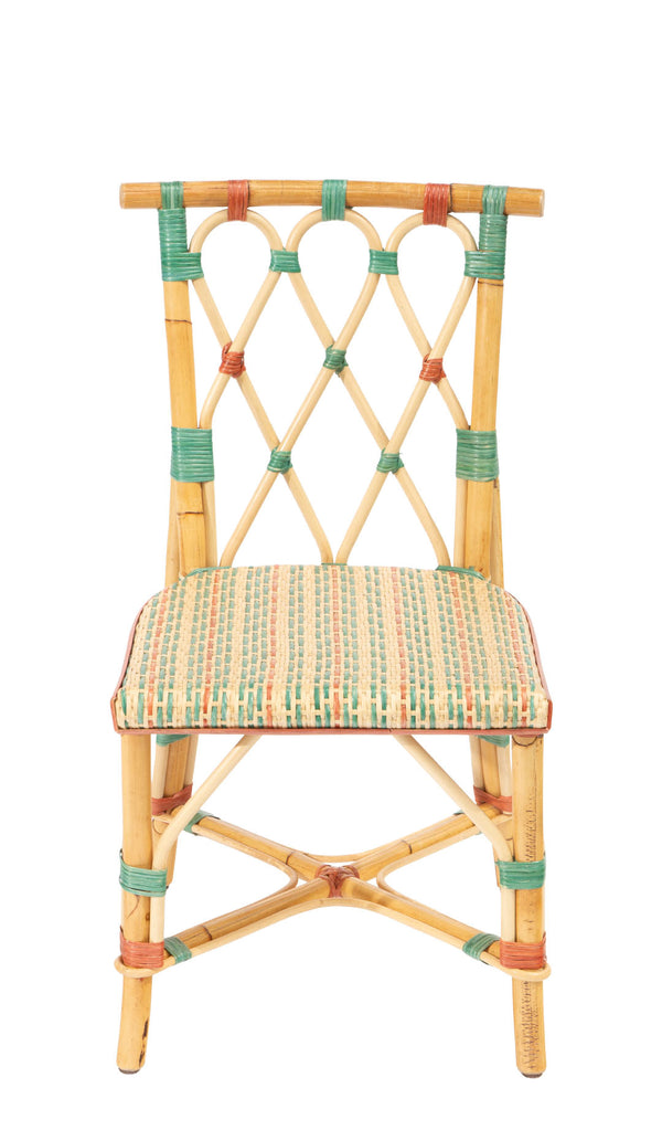 Juliette Rattan Chair by Creel and Gow
