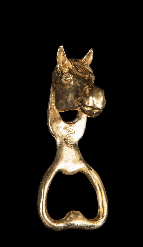 Brass Horse Bottle Opener