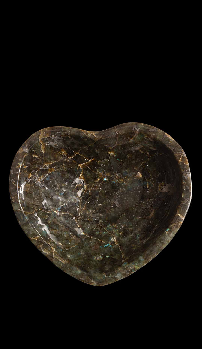 Labradorite Heart Bowl