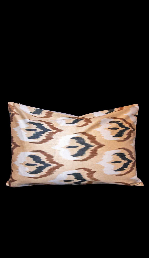 Ikat Pillowcover, Gold