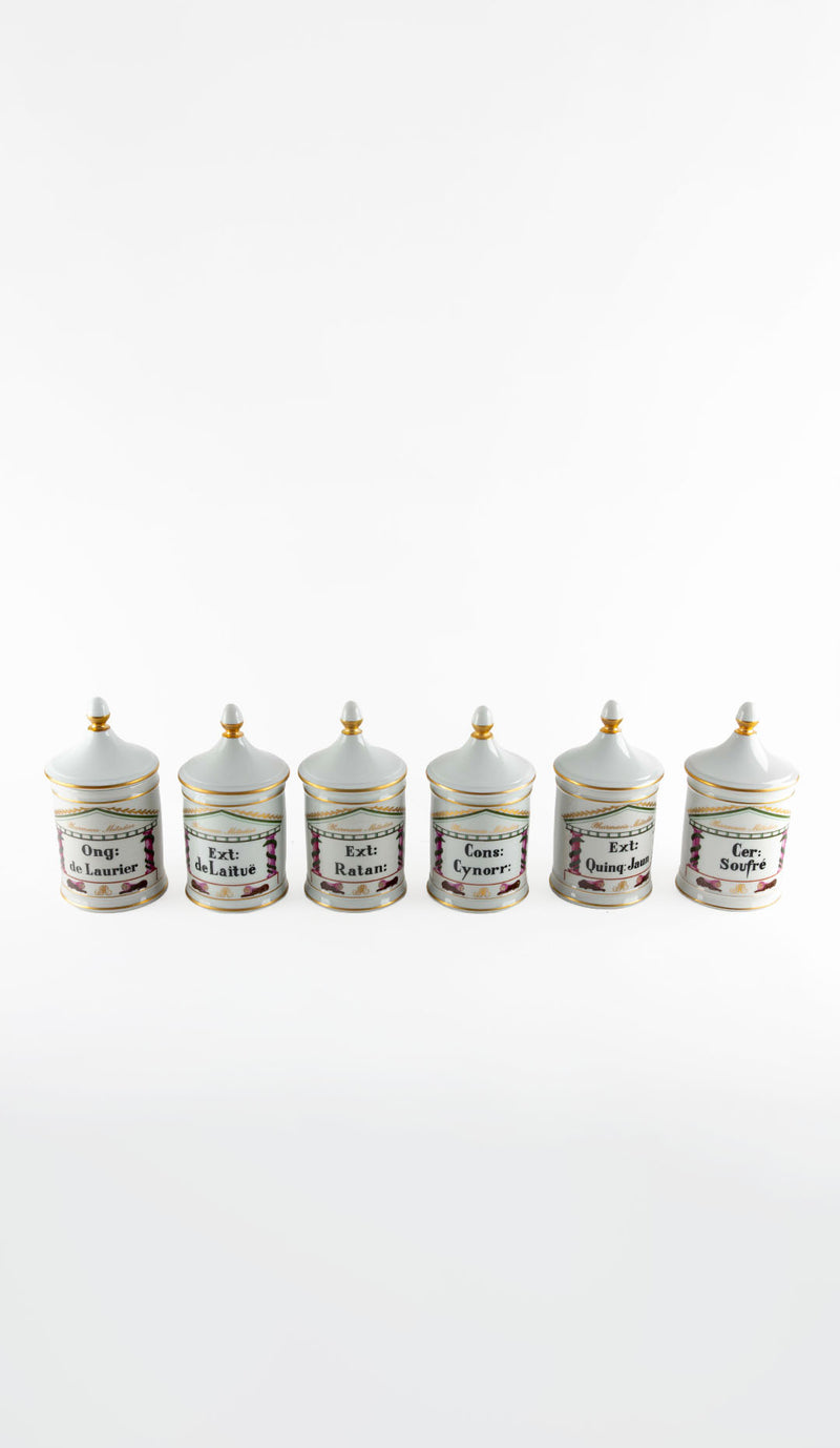 19th Century Apothecary Jars