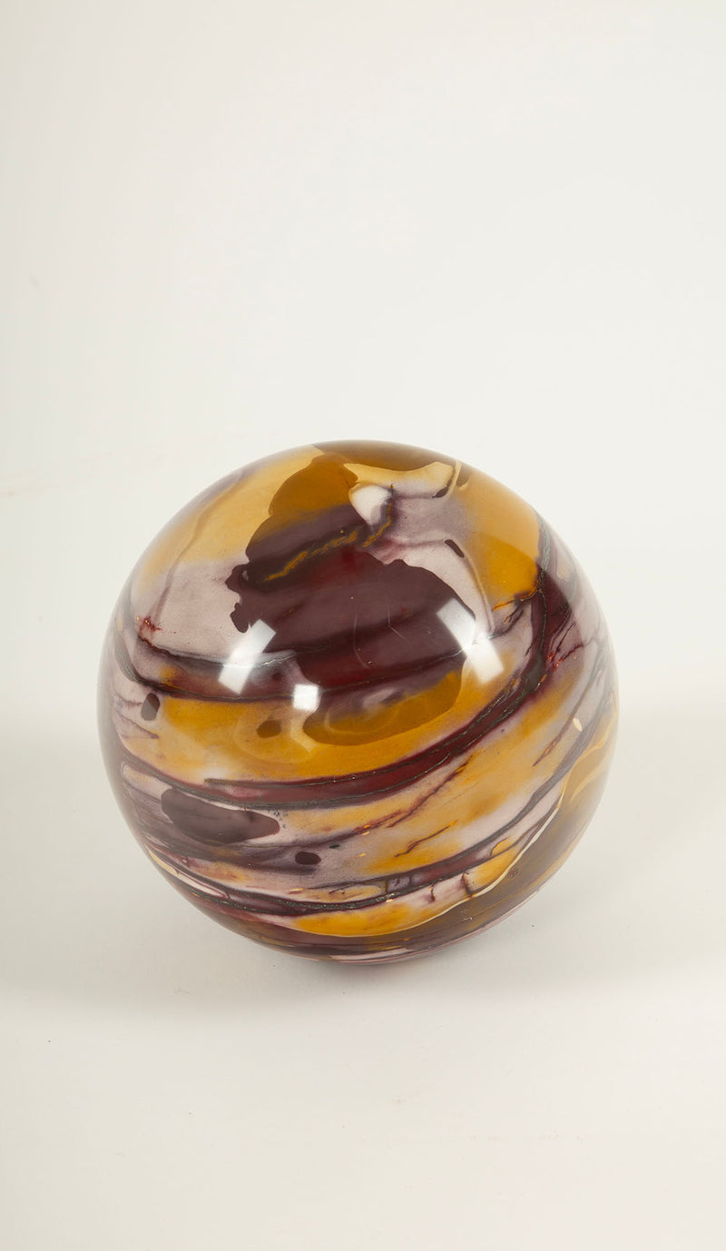 Extra Large Red Mookalaite Jasper Sphere