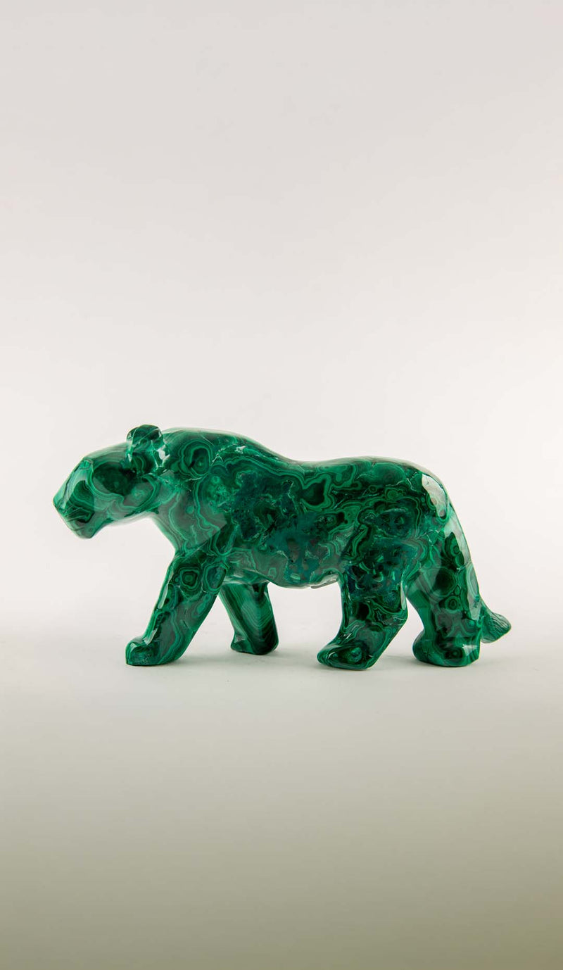 Malachite panther 8.5"
