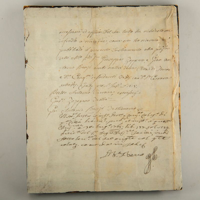 19th-Century Hand Study Fragment in an Ebonized Frame
