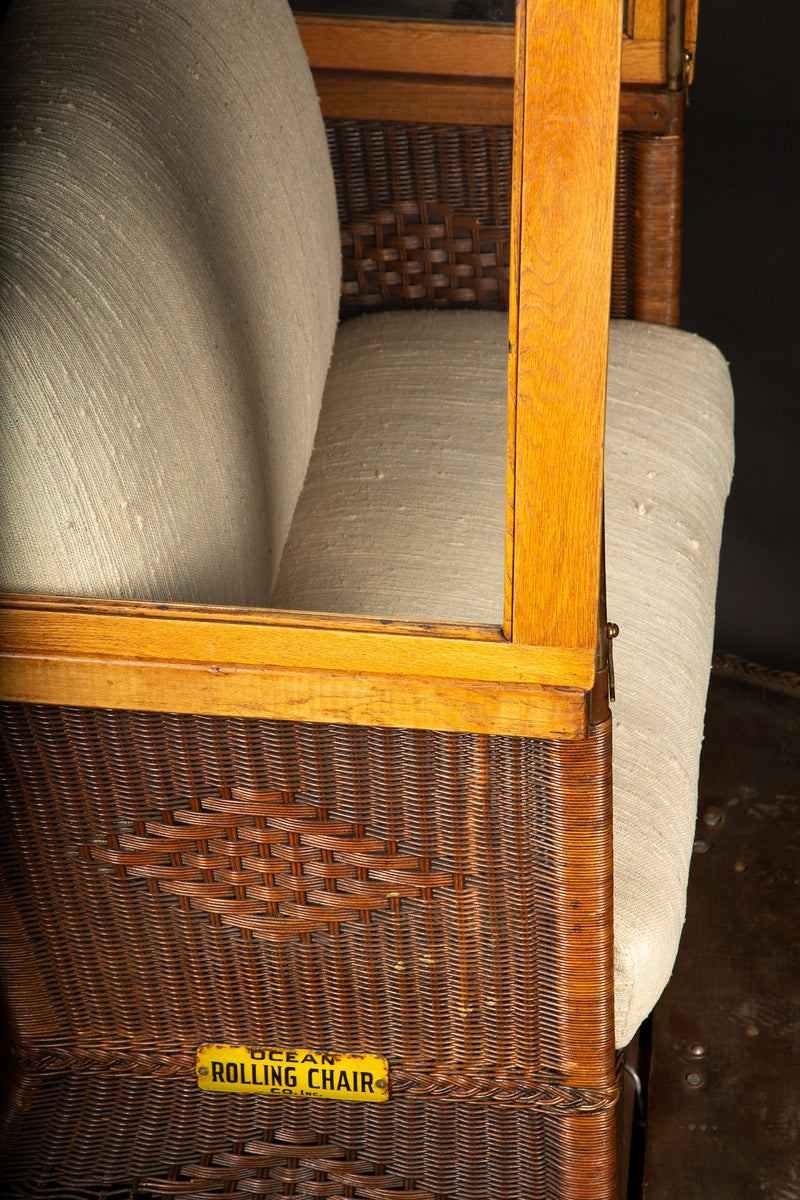 Vintage Ocean Rolling Chair Co. Inc. Boardwalk Cart: A Timeless Seaside Treasure