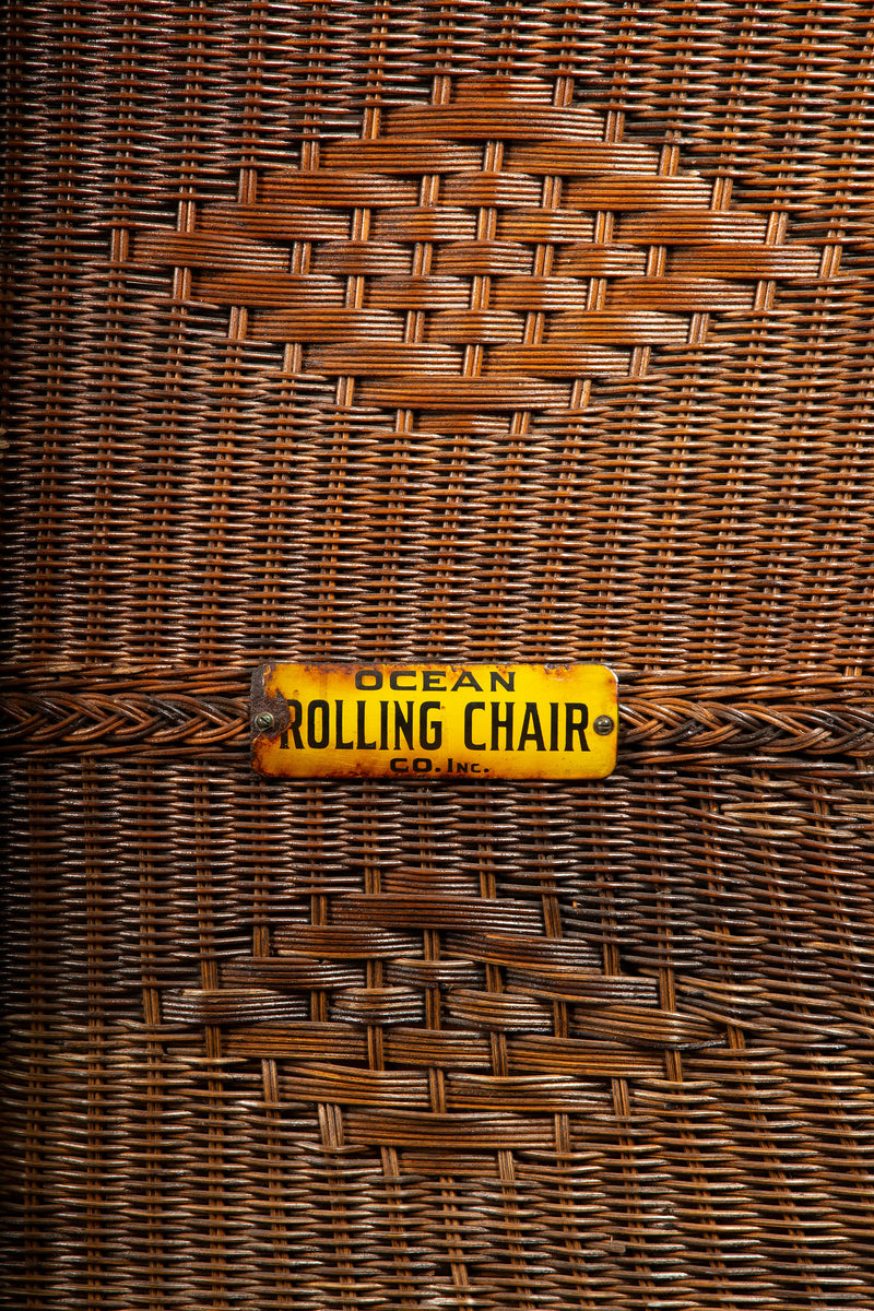 Vintage Ocean Rolling Chair Co. Inc. Boardwalk Cart: A Timeless Seaside Treasure