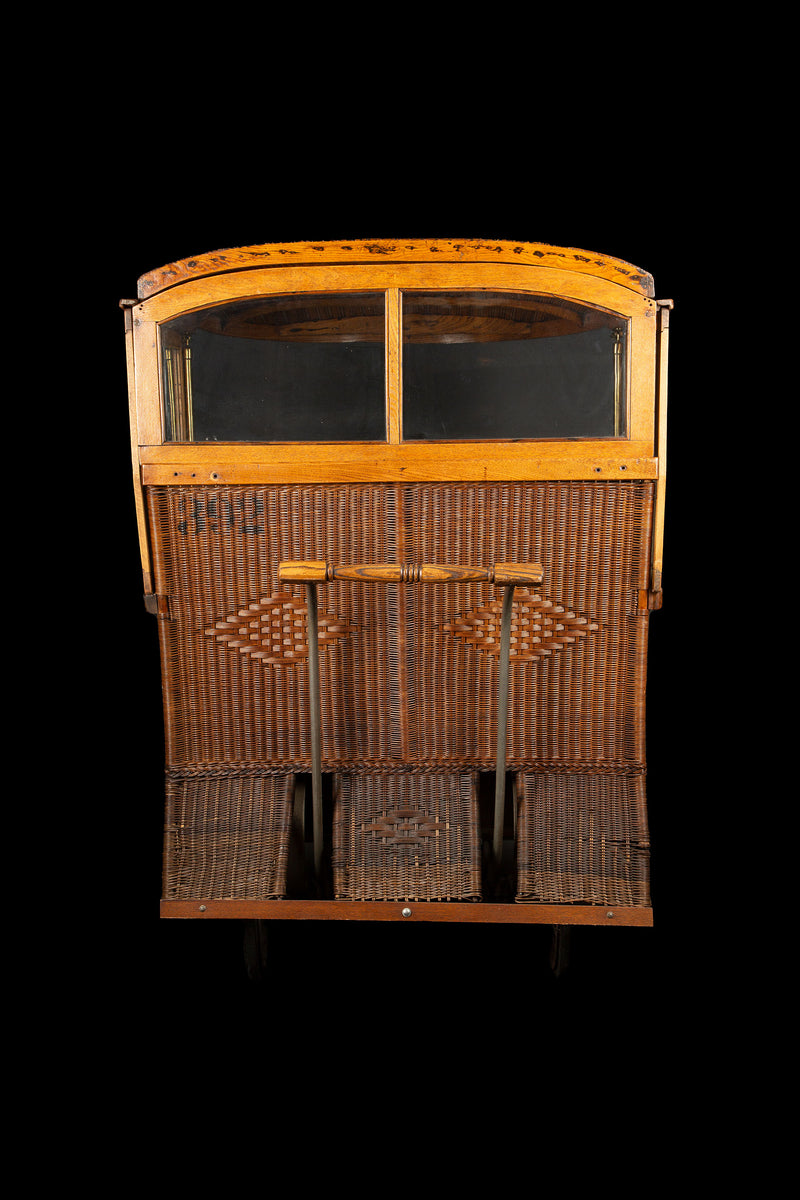 Vintage Ocean Rolling Chair Co. Inc. Boardwalk Cart: A Timeless Seaside Treasure